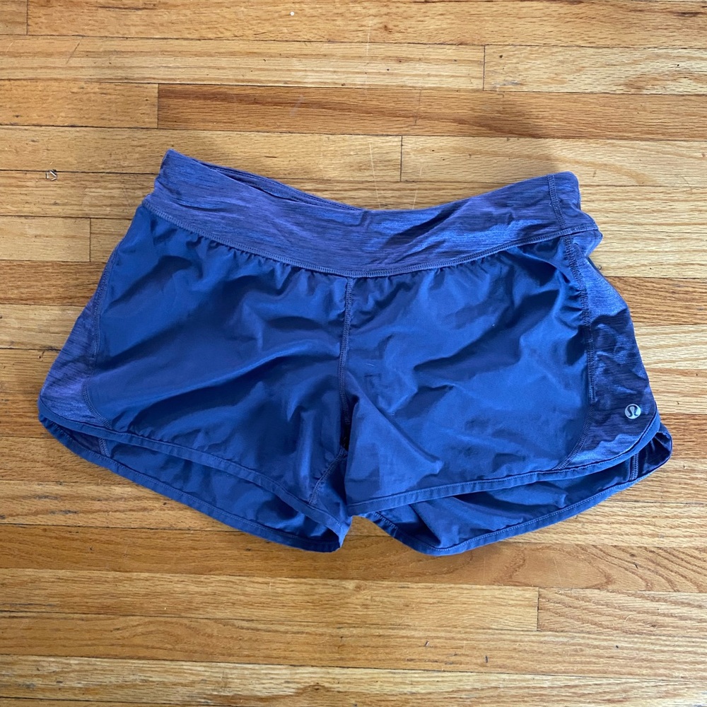Lululemon shorts with mesh briefs - hot yoga